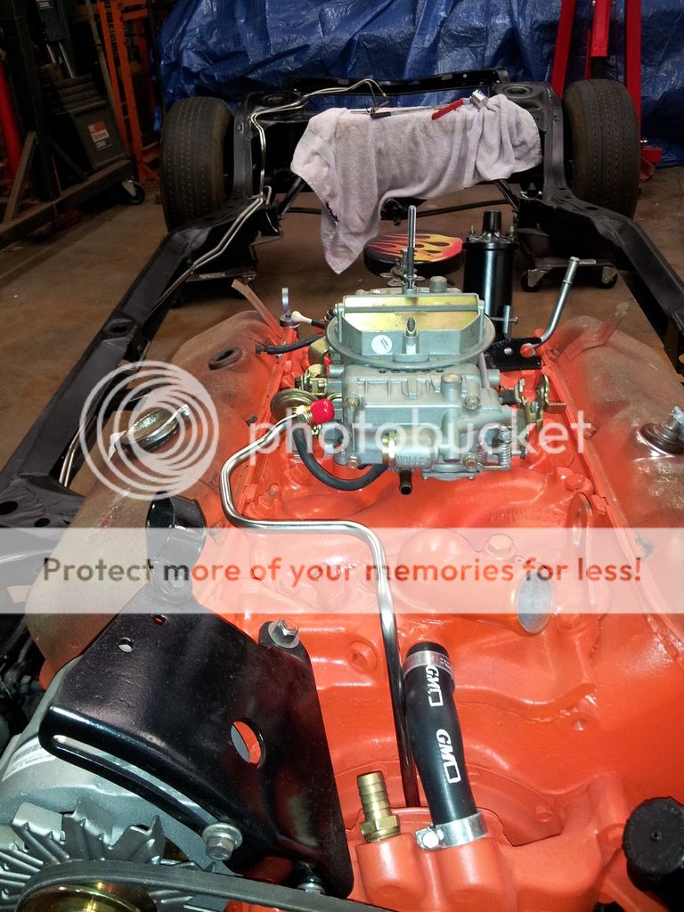 1970 396 Fuel pump line to Carb Chevelle Tech